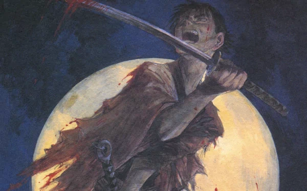 Comic blade of the immortal HD Desktop Wallpaper | Background Image