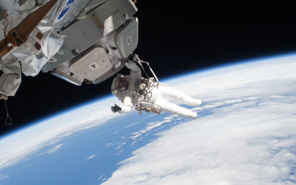 Man Made NASA Nicholas Patrick Astronaut Space International Space Station HD Wallpaper | Background Image