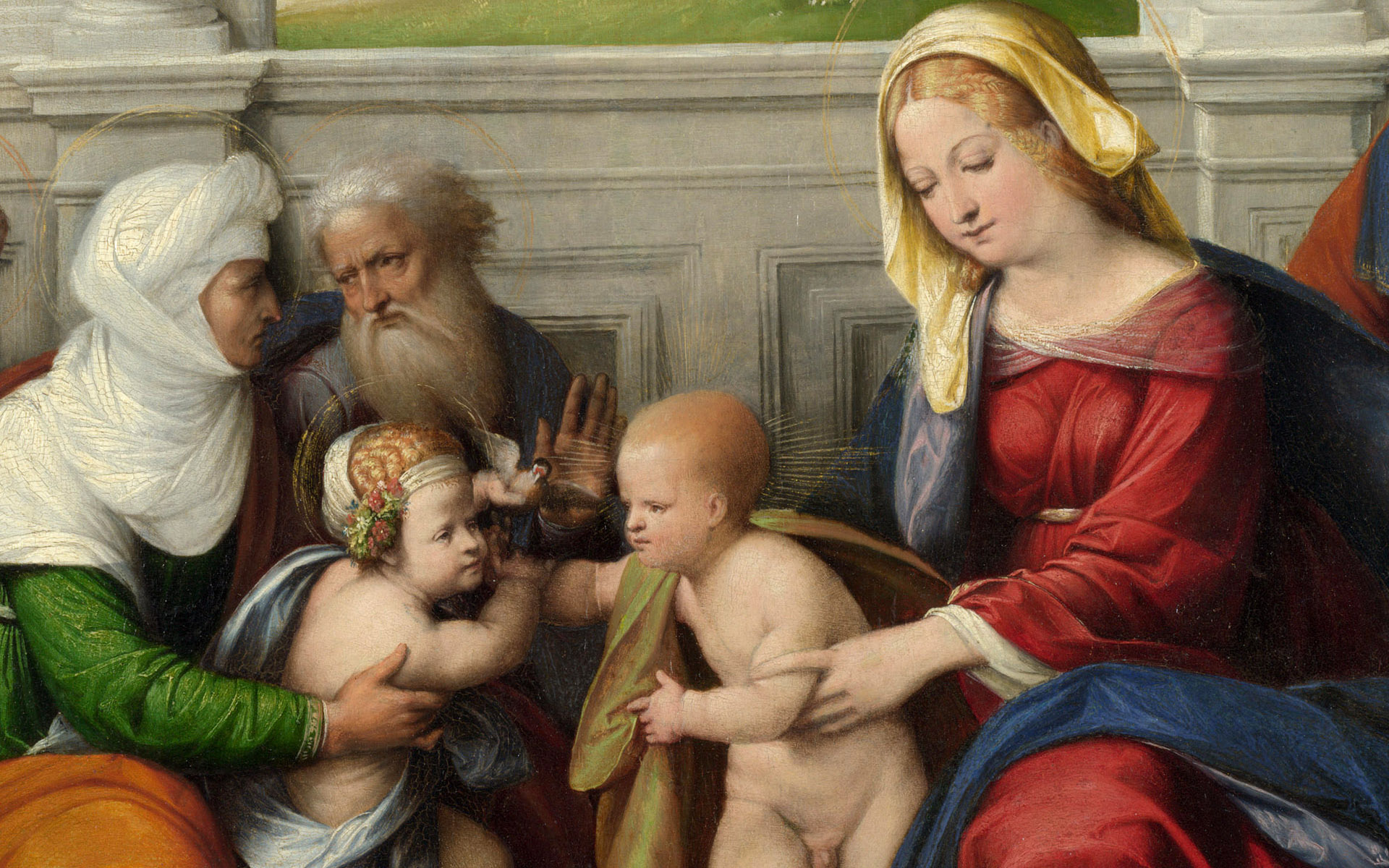 The Holy Family by Il Garofalo