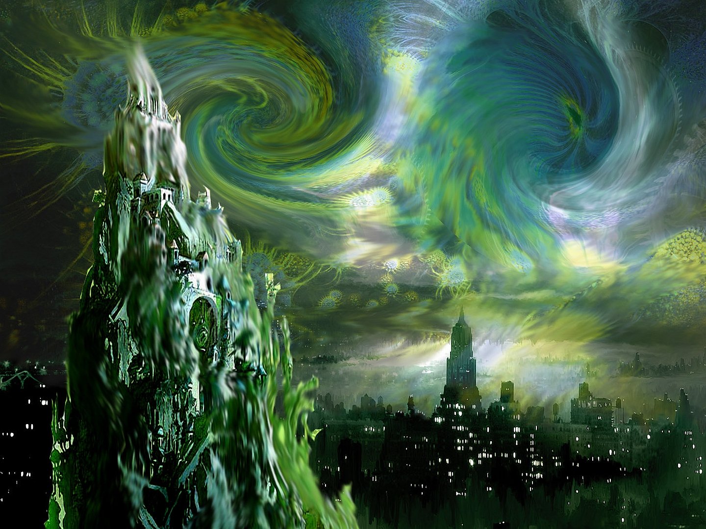 Download Sci Fi Landscape Wallpaper