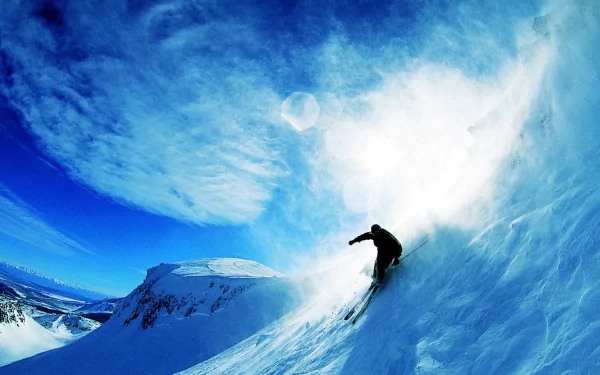 skiing Sports HD Desktop Wallpaper | Background Image