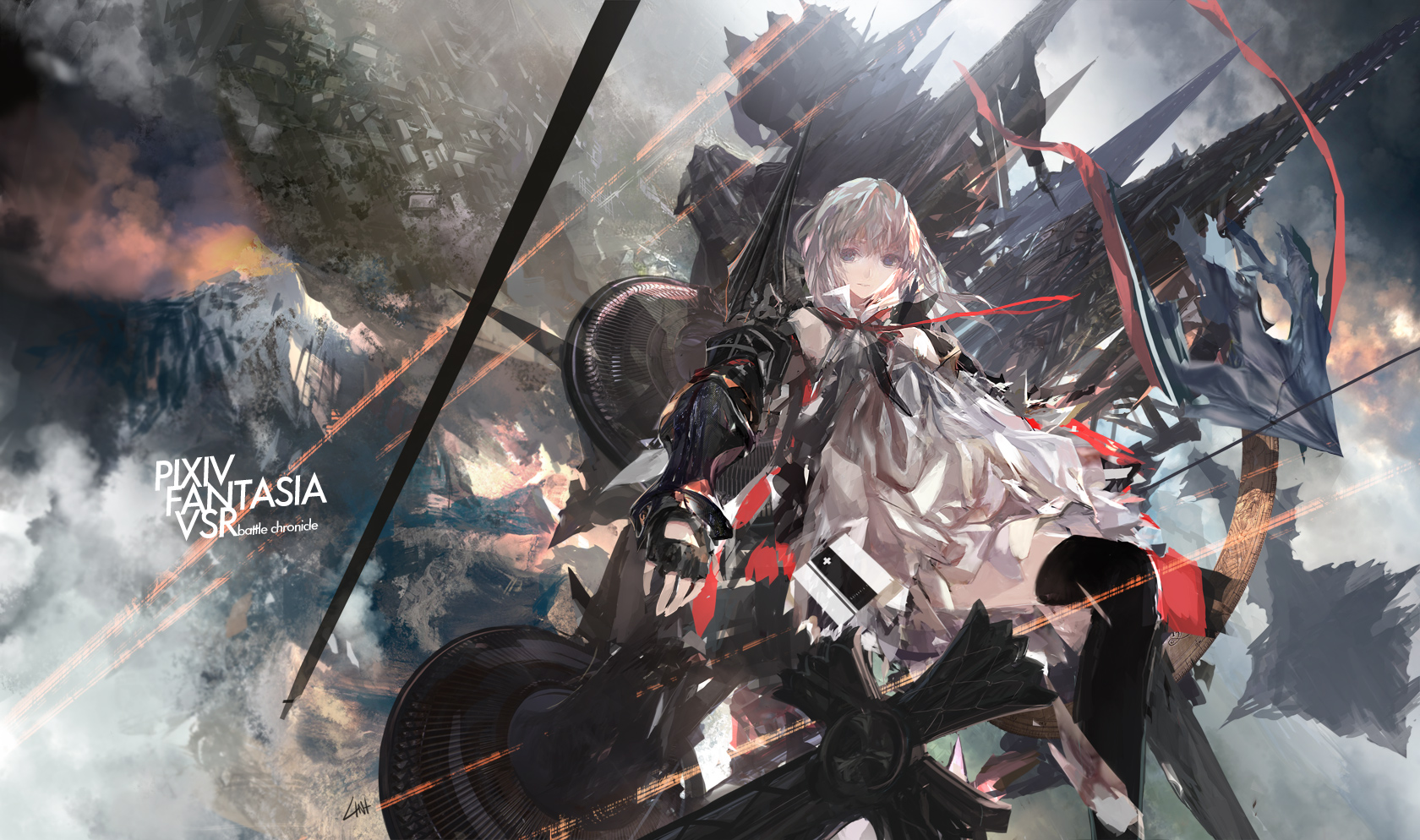Anime Pixiv Fantasia Sword Regalia HD Wallpaper | Background Image