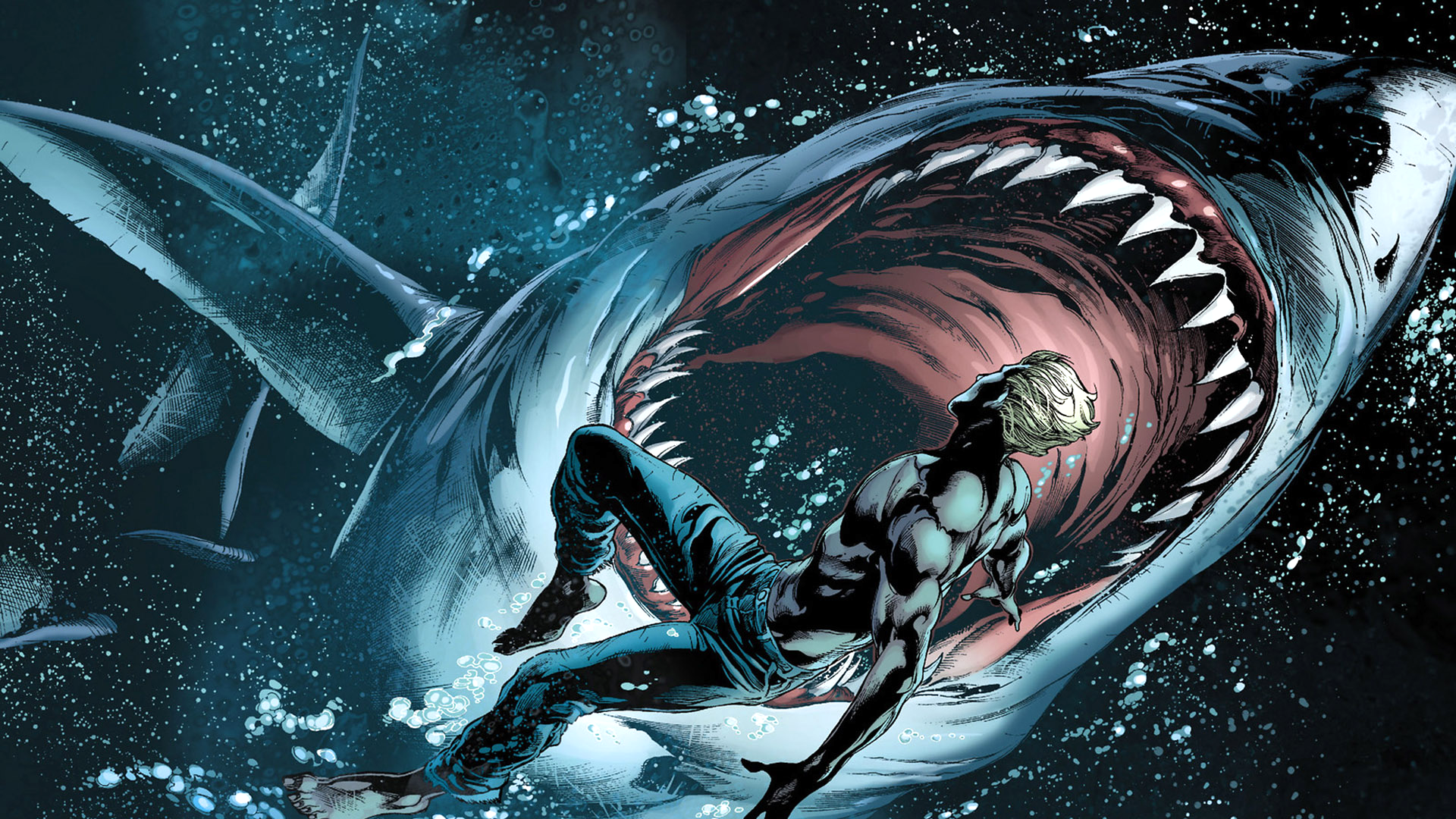 Download Comic Aquaman HD Wallpaper