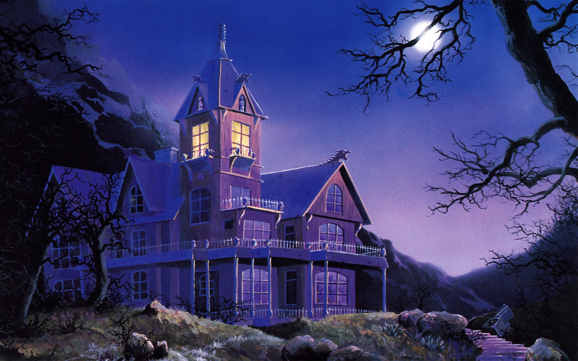 35 Haunted House Hd Wallpapers Background Images Wallpaper Abyss Images, Photos, Reviews
