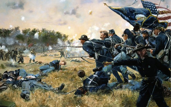 Military Battle Wars War Civil War Death Painting Weapon Gun Musket HD Wallpaper | Background Image