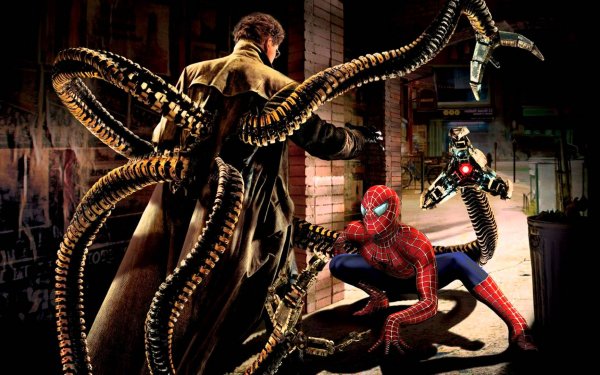 Movie Spider-Man 2 Spider-Man Doctor Octopus Alfred Molina HD Wallpaper | Background Image