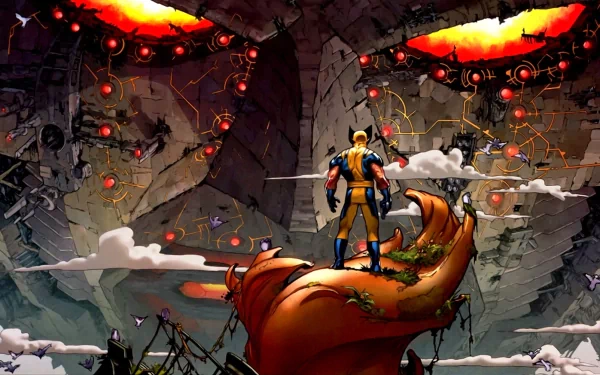 Comic Wolverine HD Desktop Wallpaper | Background Image