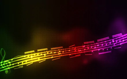 music musical notes HD Desktop Wallpaper | Background Image