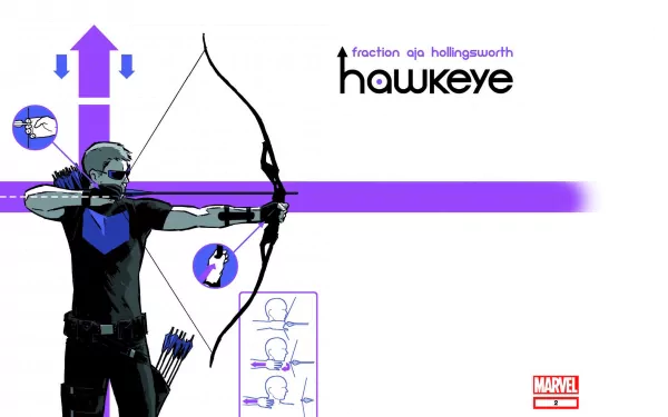 Clint Barton Comic Hawkeye HD Desktop Wallpaper | Background Image