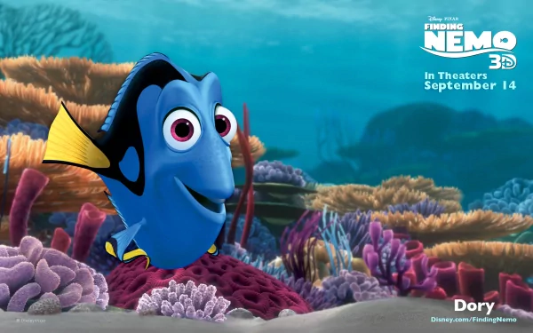 Dory (Finding Nemo) fish movie Finding Nemo HD Desktop Wallpaper | Background Image