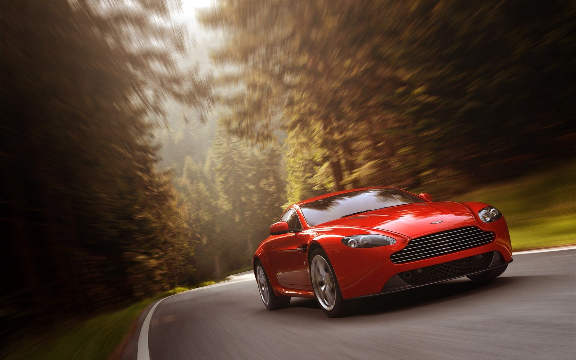 Download Vehicle Aston Martin V8 Vantage HD Wallpaper