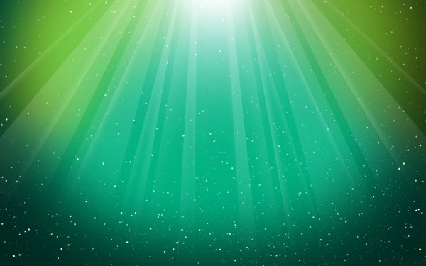 Abstract Green Light HD Wallpaper | Background Image