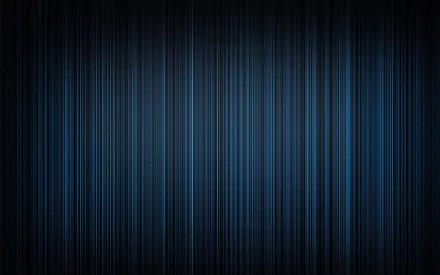 Abstract HD PC desktop wallpaper featuring vertical blue stripes and lines creating a sleek, modern pattern with varying shades of blue and black.
