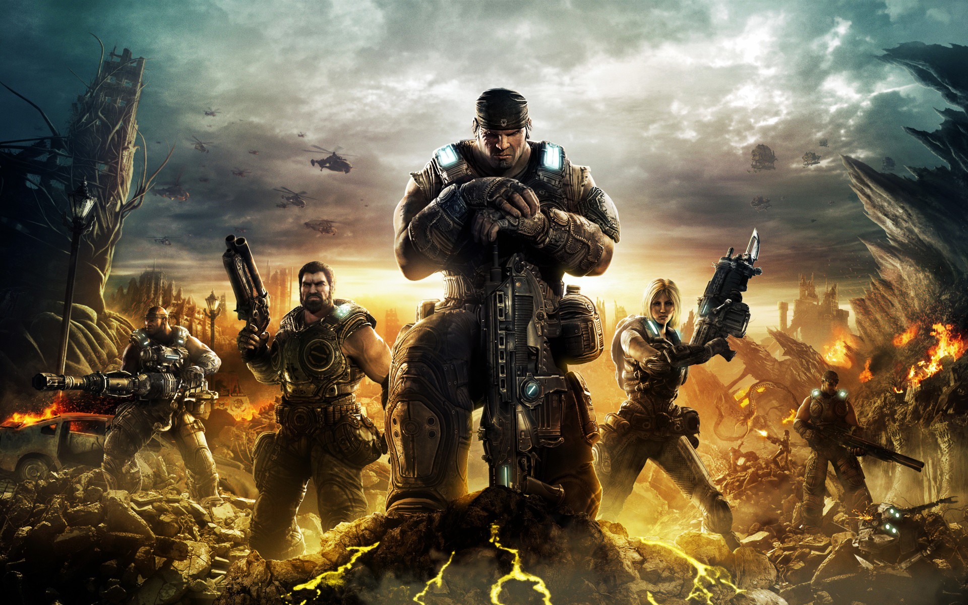 60+ Gears Of War 3 HD Wallpapers and Backgrounds