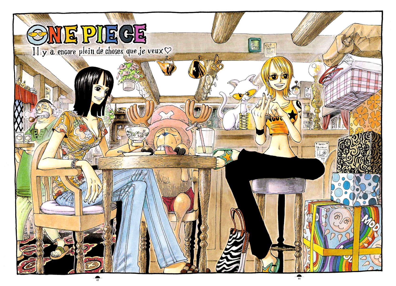 цветная манга one piece i will фото 114