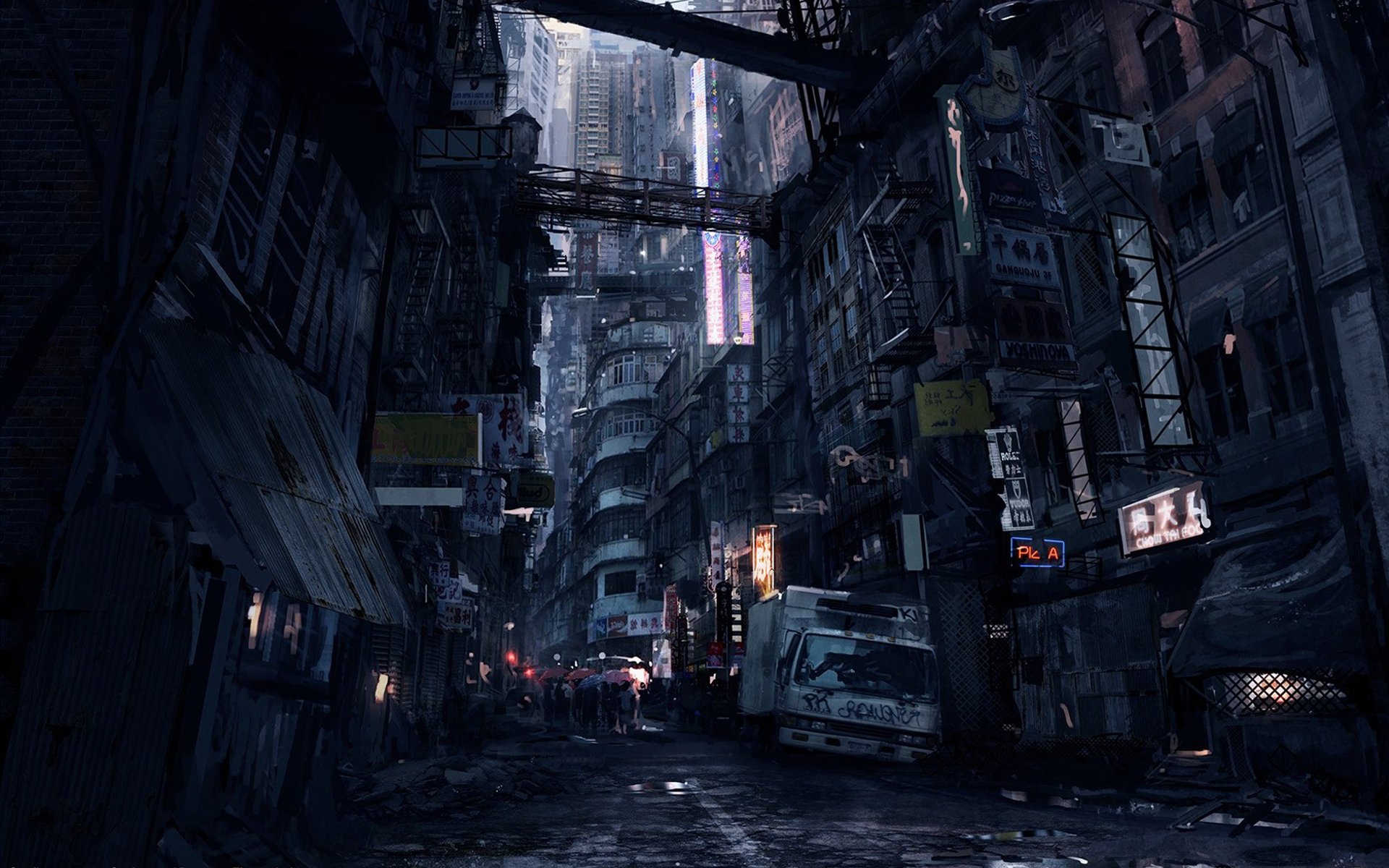 Download Cyberpunk Video Game Syndicate HD Wallpaper