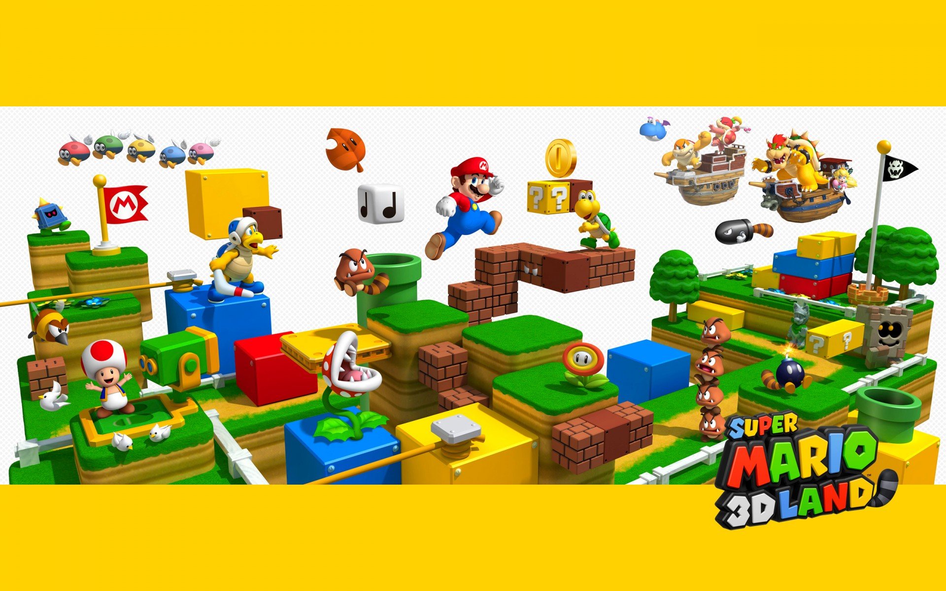 Super Mario 3d Land Hd Wallpaper Background Image 1920x1200 Id