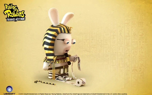 video game raving rabbids: travel in time HD Desktop Wallpaper | Background Image