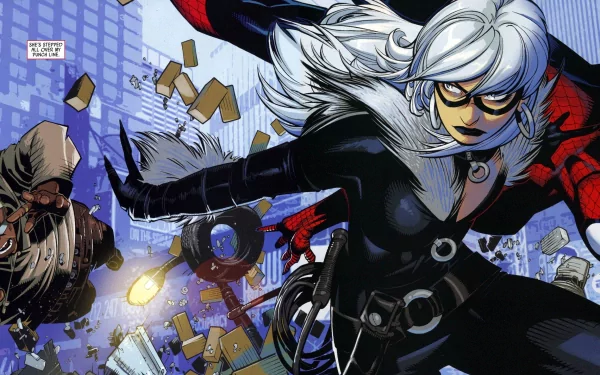 Black Cat (Marvel Comics) Comic HD Desktop Wallpaper | Background Image