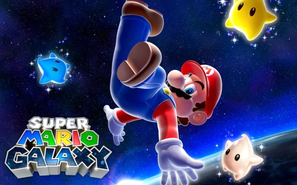 video game Super Mario Galaxy HD Desktop Wallpaper | Background Image