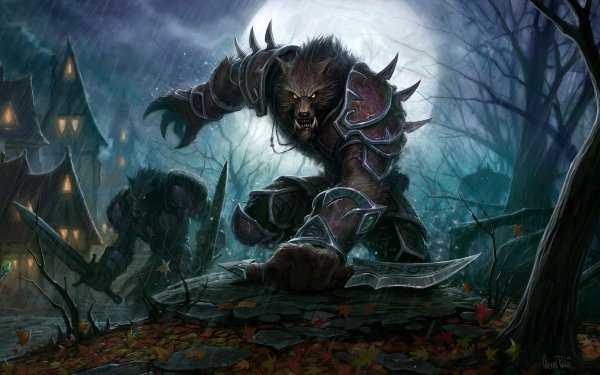 Video Game World Of Warcraft Warcraft Werewolf Warrior HD Wallpaper | Background Image