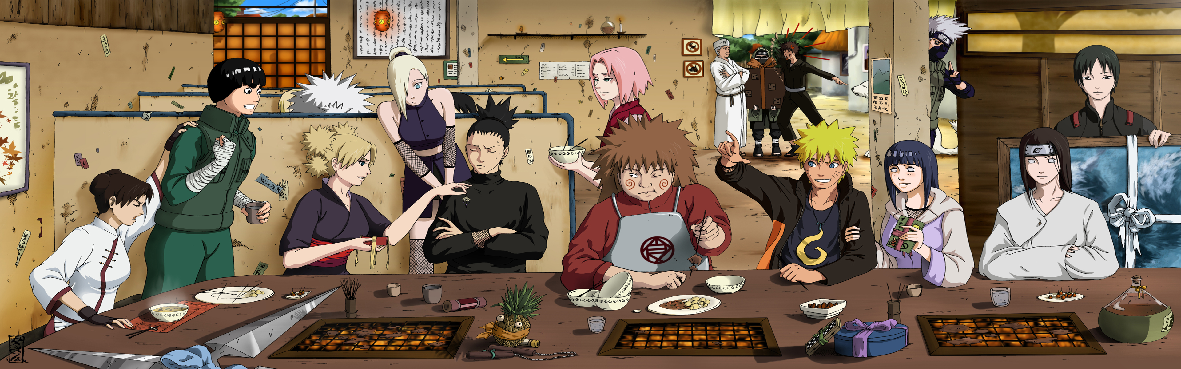 Naruto Full HD Wallpaper and Background Image | 3840x1200 ...