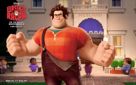 Ralph (Wreck-It Ralph) movie Wreck-It Ralph HD Desktop Wallpaper | Background Image