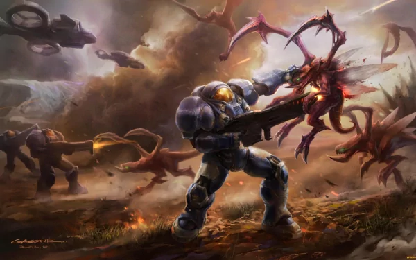 video game Starcraft HD Desktop Wallpaper | Background Image
