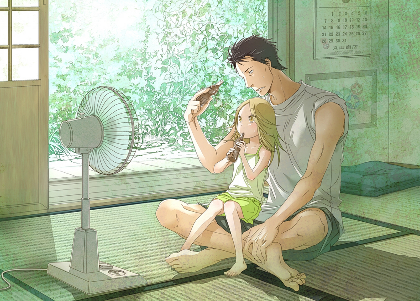 Usagi Drop Serenity Heartwarming Anime HD Wallpaper Moments