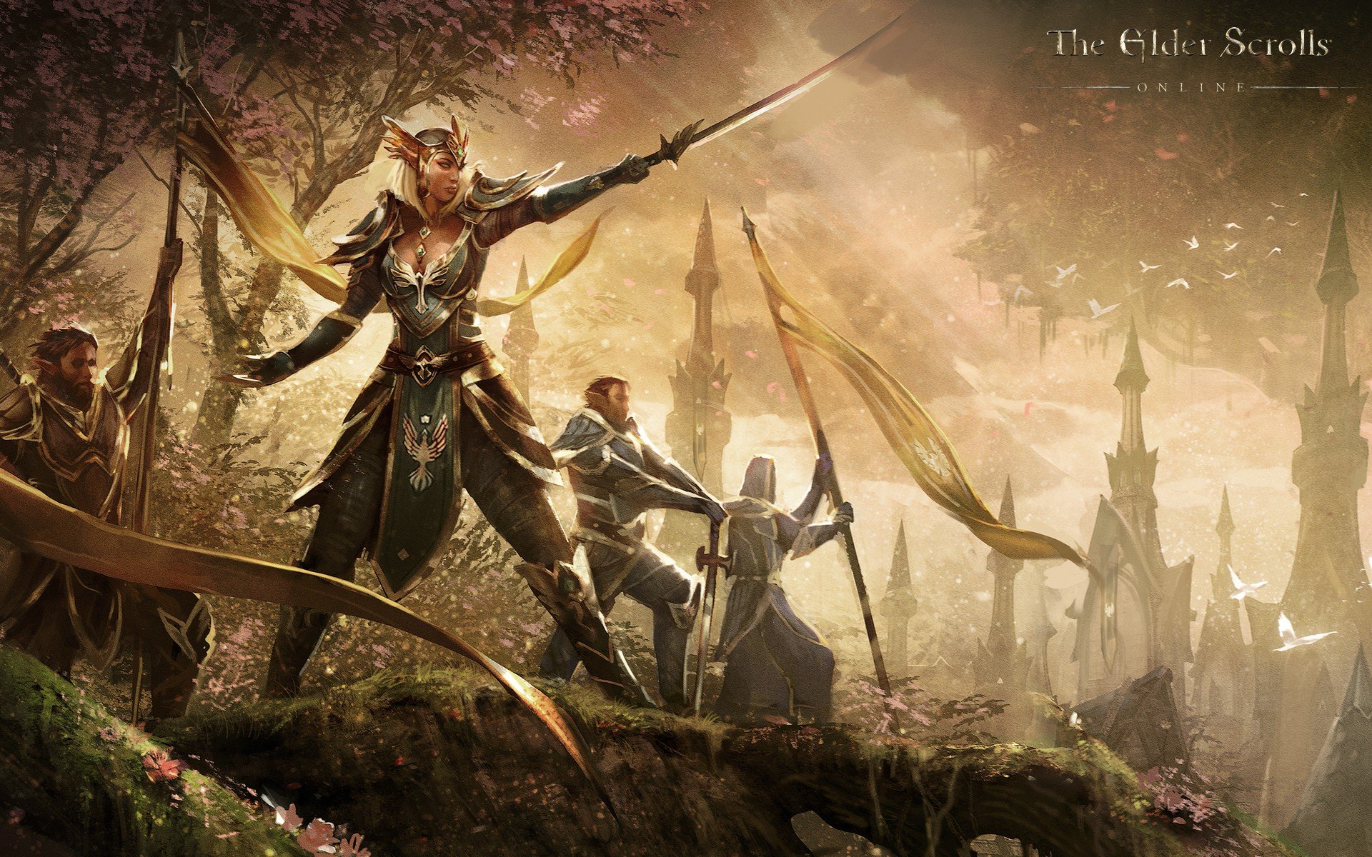 Download Video Game The Elder Scrolls Online Hd Wallpaper