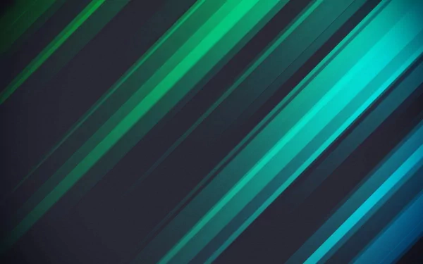 Abstract HD PC desktop wallpaper featuring diagonal green and blue stripes with a smooth gradient effect.