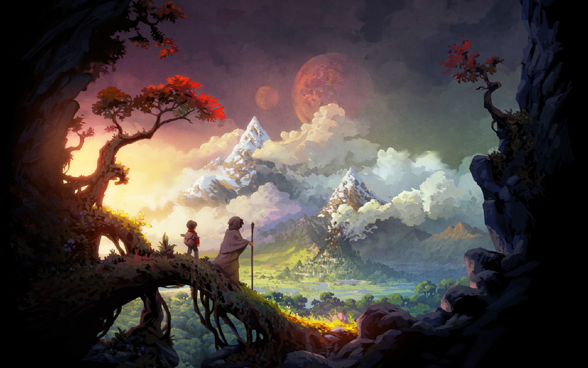 Fantasy Landscape HD Wallpaper | Background Image | 1920x1200