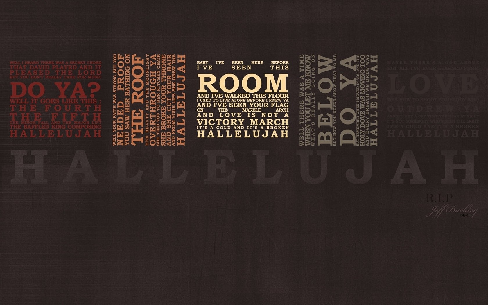 Download Music Hallelujah Wallpaper