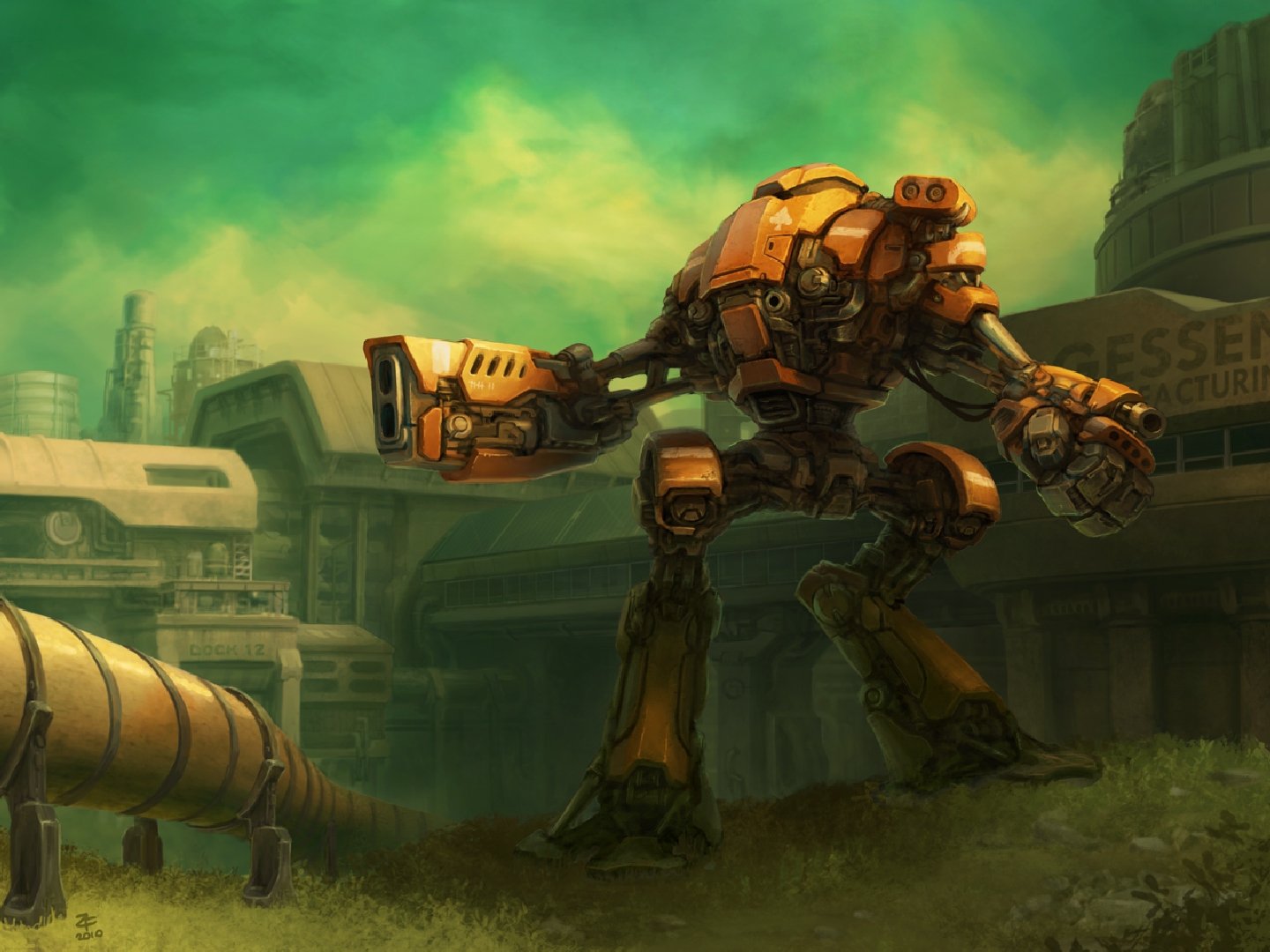 Download Sci Fi Robot Wallpaper