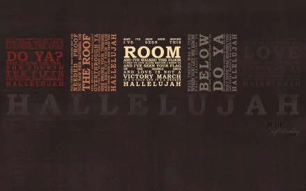 music hallelujah HD Desktop Wallpaper | Background Image