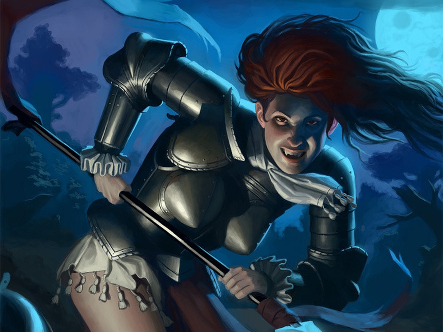 Download Fantasy Woman Warrior Wallpaper