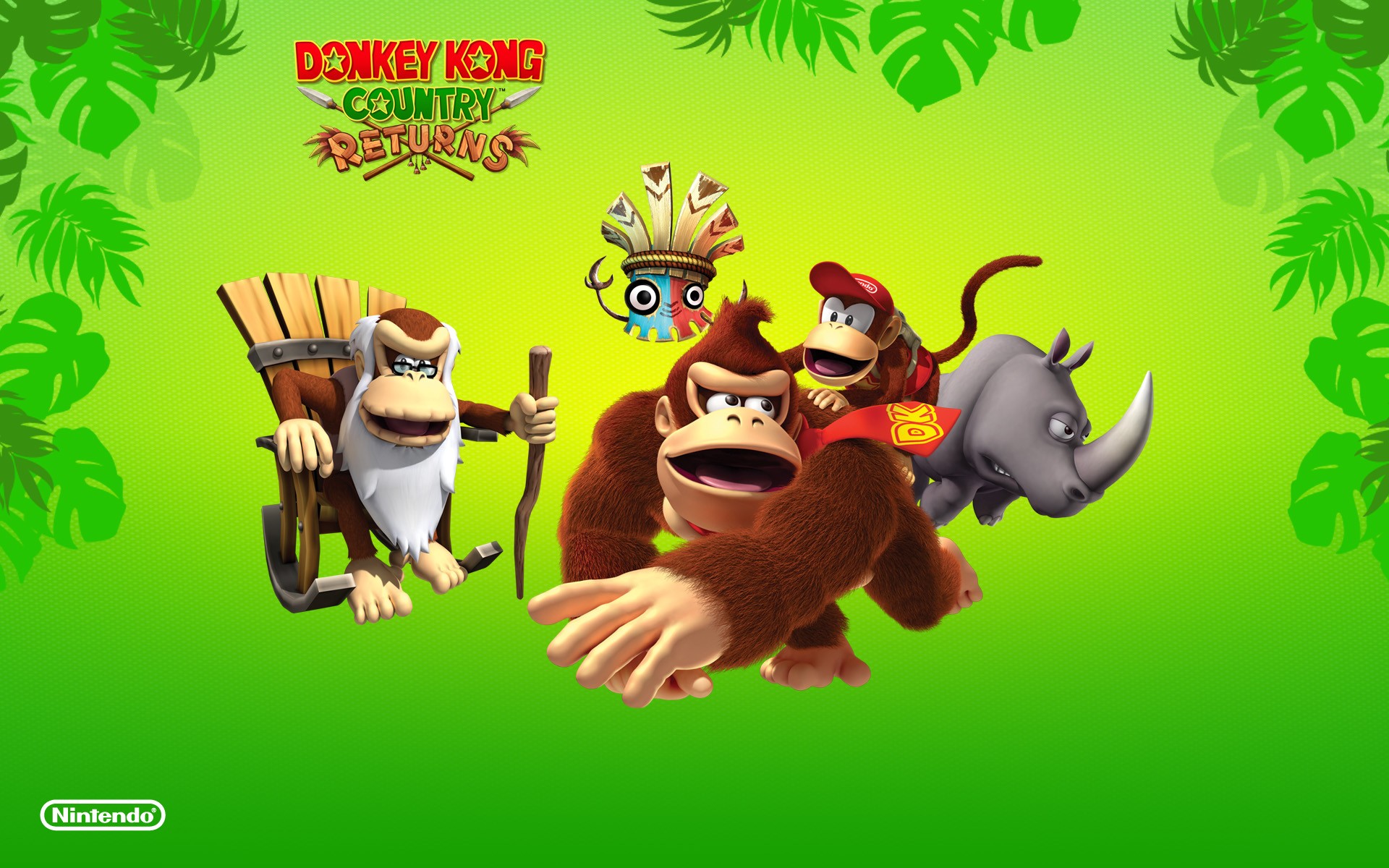 Video Game Donkey Kong Country Returns HD Wallpaper | Background Image