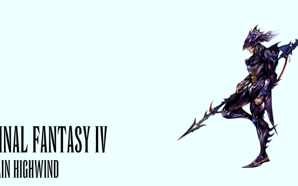 Video Game Final Fantasy IV Final Fantasy Kain Highwind HD Wallpaper | Background Image