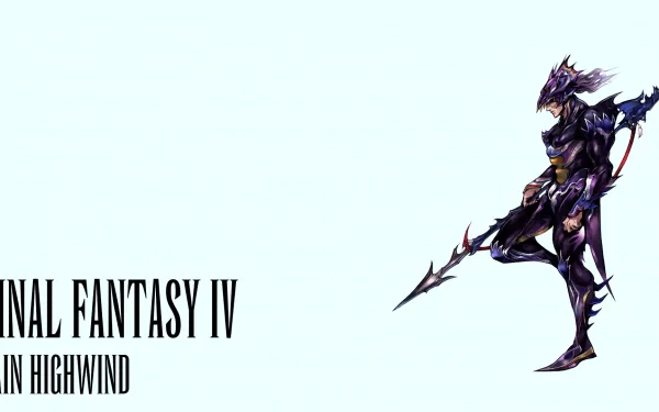 Final Fantasy Kain Highwind video game Final Fantasy IV HD Desktop Wallpaper | Background Image