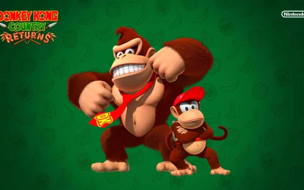 Diddy Kong Donkey Kong video game donkey kong country returns HD Desktop Wallpaper | Background Image