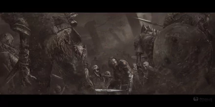 dark warrior HD Desktop Wallpaper | Background Image