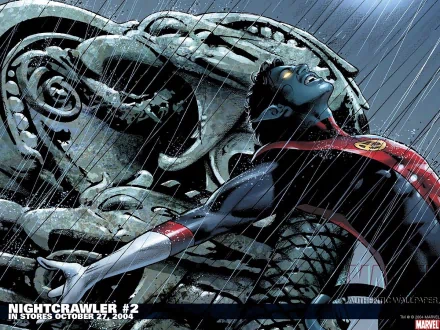 Nightcrawler (Marvel Comics) Comic HD Desktop Wallpaper | Background Image