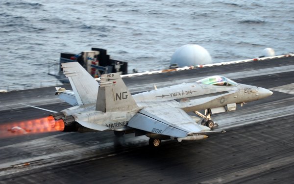 Military McDonnell Douglas F/A-18 Hornet Jet Fighters HD Wallpaper | Background Image