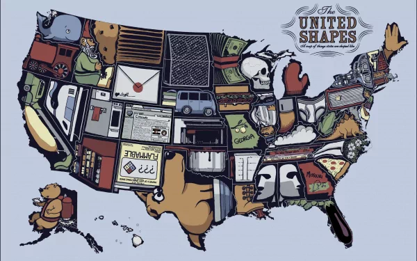 Misc map united states of america map map of the usa HD Desktop Wallpaper | Background Image