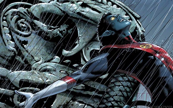 Nightcrawler (Marvel Comics) Comic HD Desktop Wallpaper | Background Image