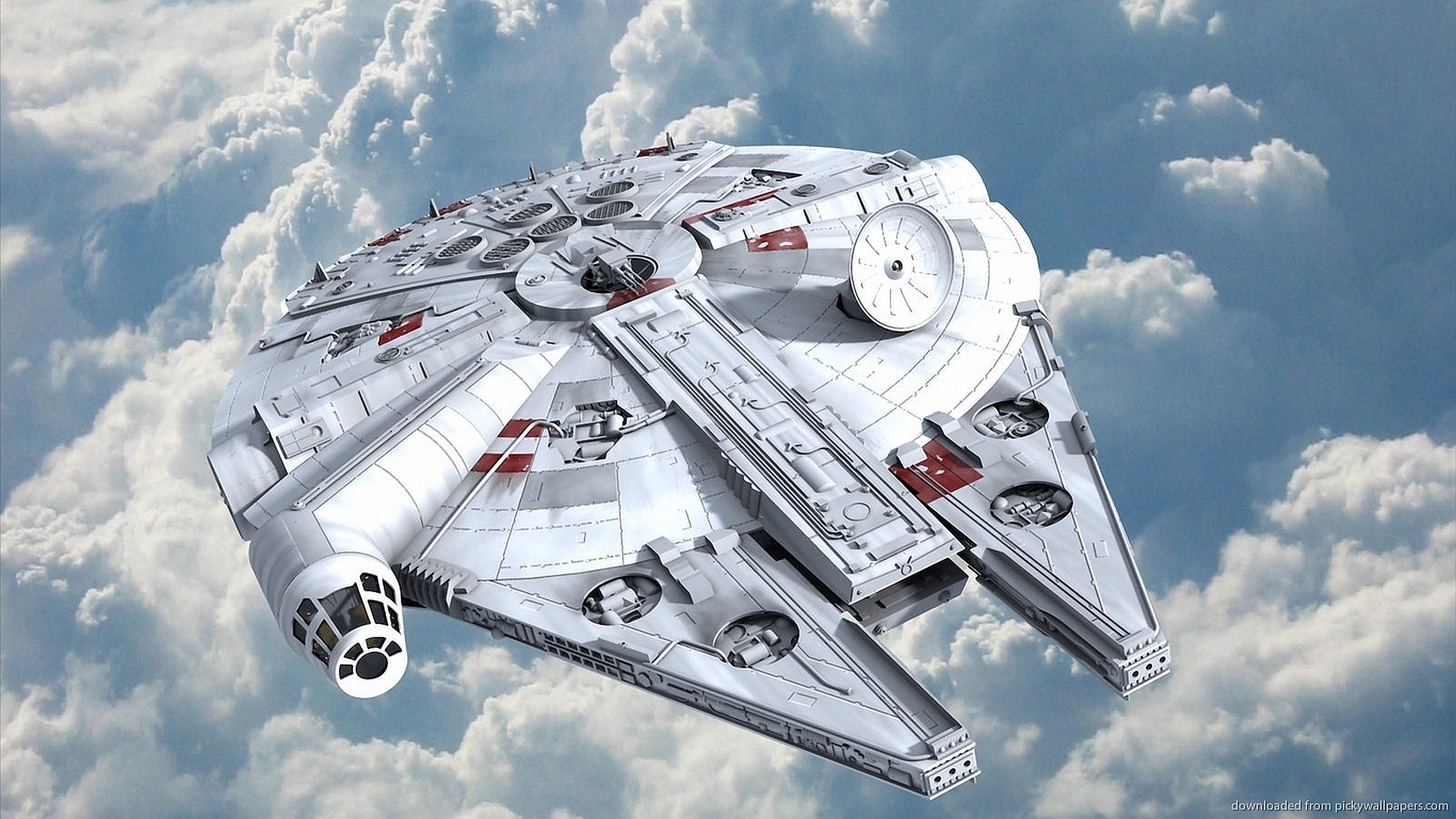 Star Wars Movies Spaceships Millenium Falcon Desktop Hd Wallpaper   Wallpapers13com