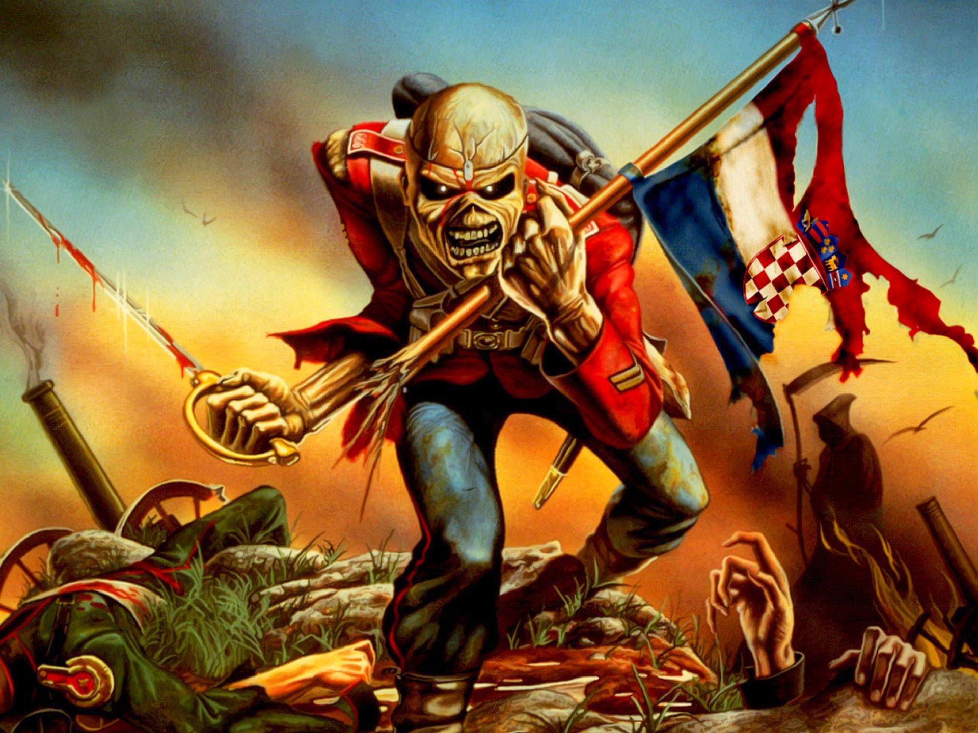 Iron maiden обои