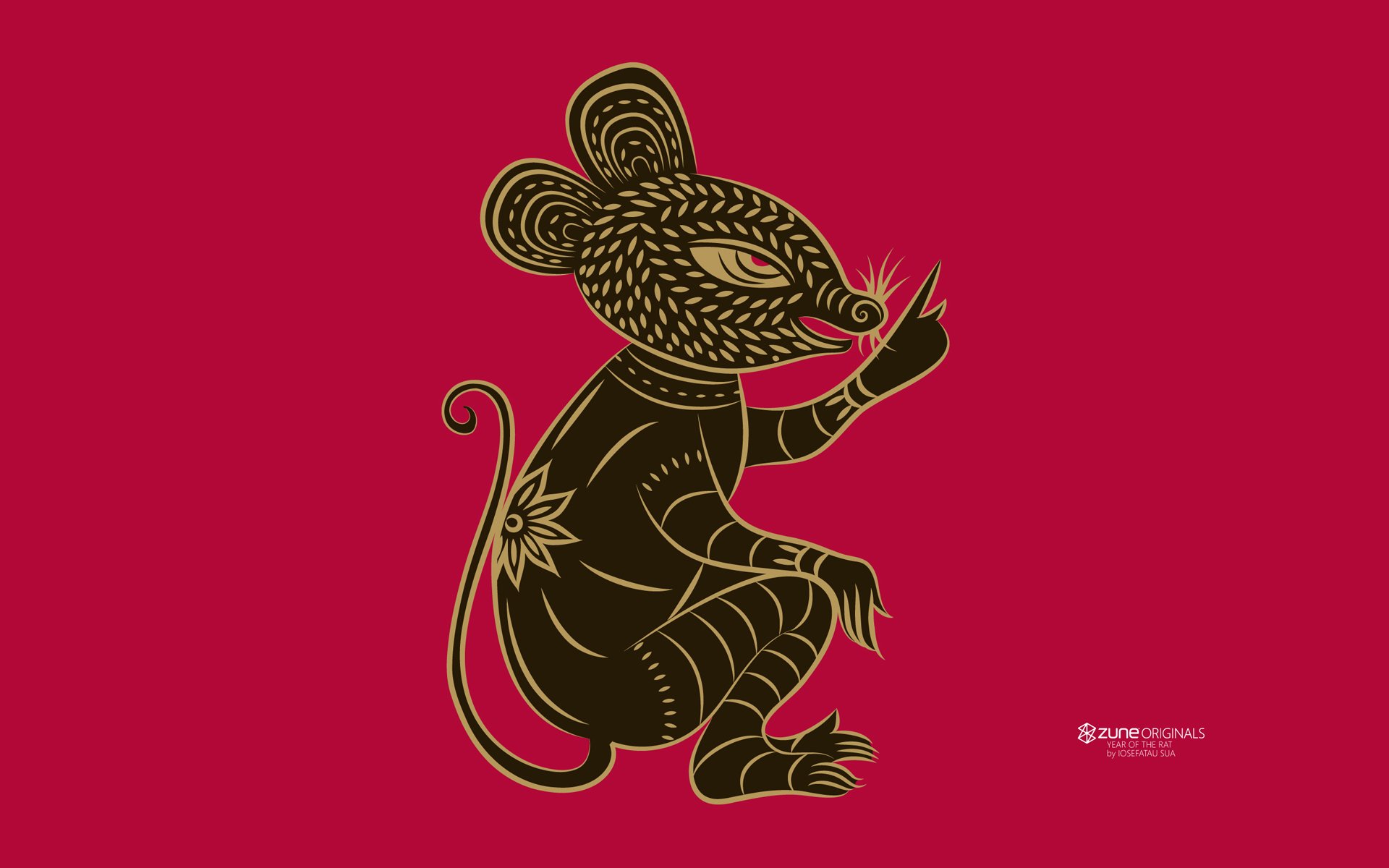 Year Of The Rat HD Wallpaper  Background Image 