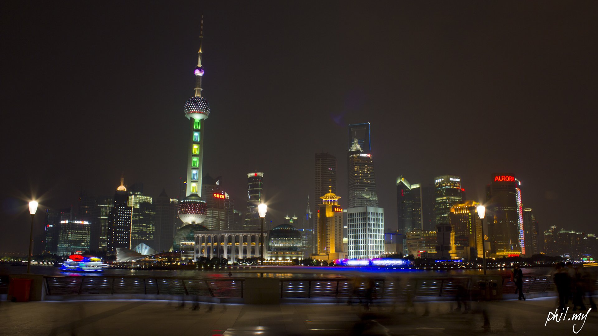 Download Man Made Shanghai HD Wallpaper by Philippe Creations