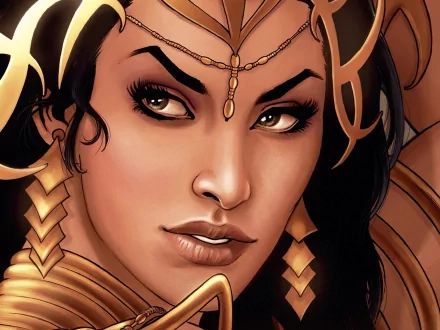 Comic Dejah Thoris HD Desktop Wallpaper | Background Image